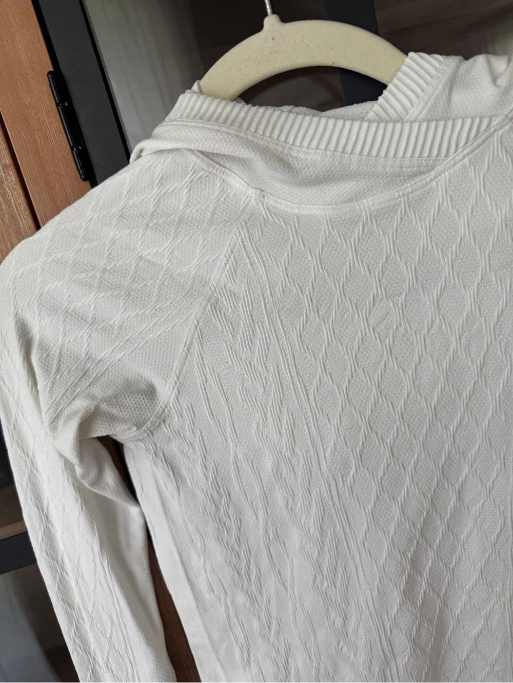 Lululemon Rest Less Hoodie textured sweatshirt long sleeve tee run workout
